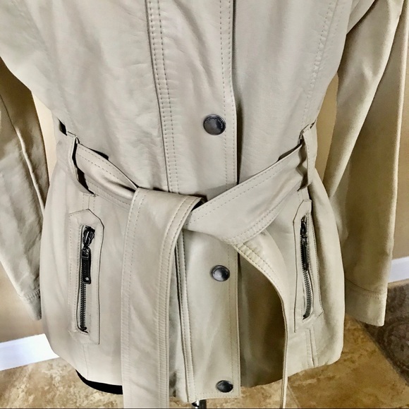 Faux Leather Jacket - Picture 3 of 6